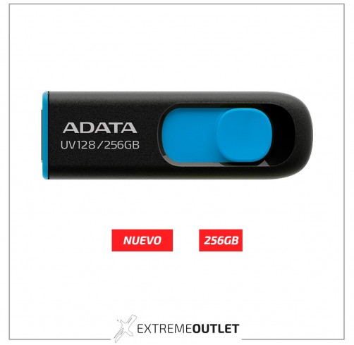 USB ADATA UV128 Flashdrive 256GB