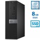 Mini Torre Dell Optiplex 7050 i5 6500-8GB-SSD