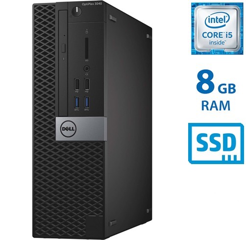 Mini Torre Dell Optiplex 7050 i5 6500-8GB-SSD