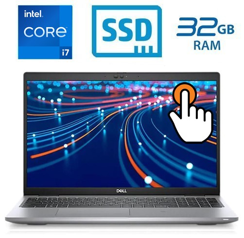 DELL Latitude 5520 -i7 1185G7 -32gb-ssd-TOUCH