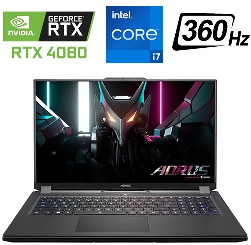 Gigabyte Aorus 17H BXF - i7 13700H  RTX 4080-16gb-360hz