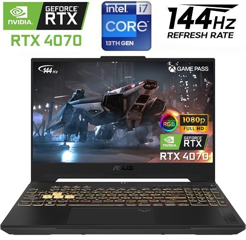 Asus TUF F15 - i7 13620H - RTX 4070-SSD-144HZ
