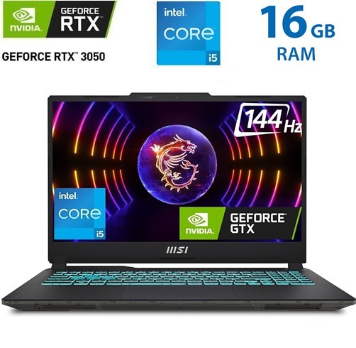 MSI Cyborg 15 A12UDX - i5 12450H - RTX 3050
