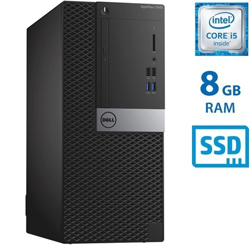 DELL OPTIPLEX 7040- i5 6500-8GB-SSD