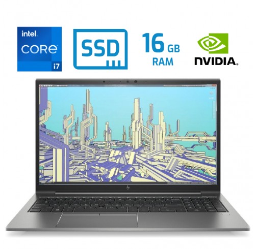 HP Zbook Firefly 15 G8 i7 1185G7 16 GB DDR4 512GB 15.6" NVIDIA T500 4GB