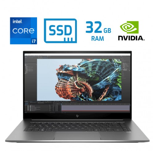 HP Zbook Studio 15 G8 i7 11850H 32GB DDR4 512GB 15.6" NVIDIA T1200 4GB