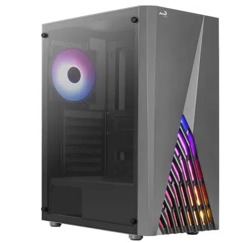 1 CAS1024 Case Aerocool Delta RGB - Negro - Delta-G-BK-v1 - Imagen 1