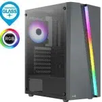 Case Aerocool Blade RGB - Negro - Blade-G-BK-v1
