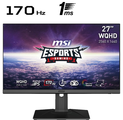 1 OU-MT0769-59763 MSI G272QPF - 27'' - 2K - 170HZ - IPS - Imagen 1