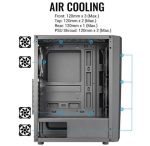 Case Aerocool Blade RGB - Negro - Blade-G-BK-v1 - Imagen 3