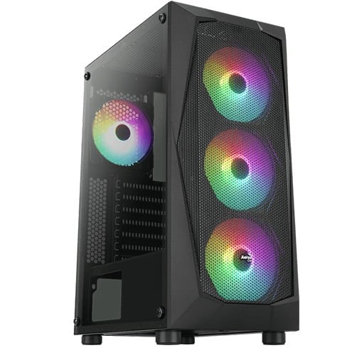 CAS1025 Case Aerocool Falcon - Negro - Falcon-G-BK-v2 - Imagen 1