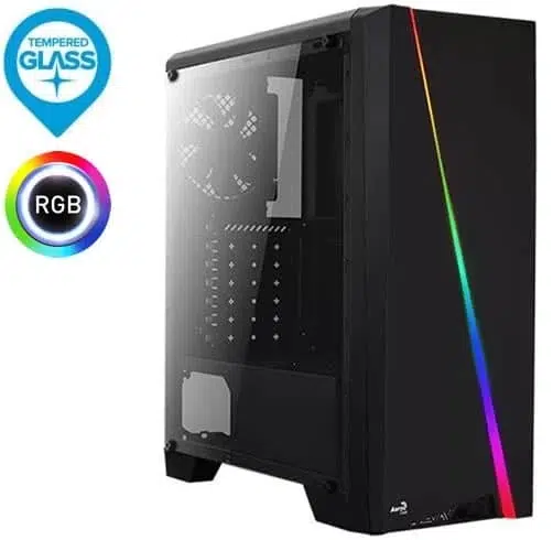 OU-CAS1008-57460 Aerocool Cylon TG RGB Negro - Imagen 1