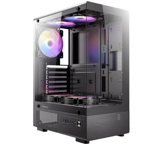 1 CAS2037 Antec VCX300 RGB Elite - Negro - Imagen 1