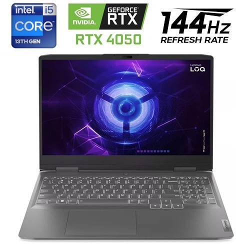 1 OU-LP1293-56544 Lenovo LOQ 16IRH8 - i5 13500H - 8 GB - 512 GB SSD - RTX 4050 - 82XW0011US - Imagen 1