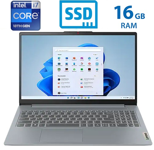 1 OU-LP1387-63900 Lenovo IdeaPad Slim 3 - Core i7 13620H - 16GB RAM - 512GB SSD - 83EM00K8GJ - Imagen 1