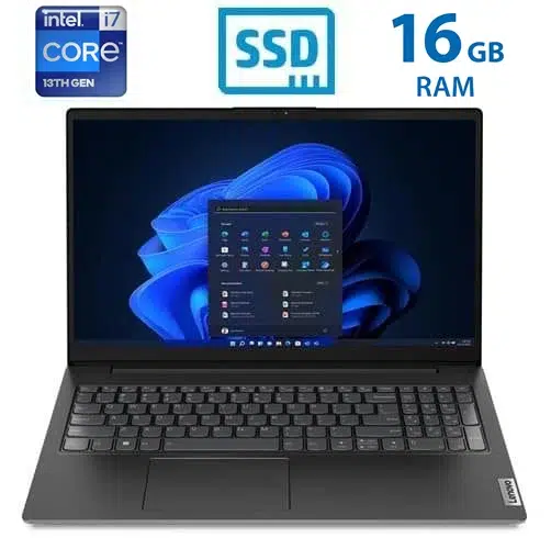 1 OU-LP1396-64317 Lenovo V15 - i7-13620H - 16GB RAM - 512GB SSD - 15.6" FHD - Iron Grey - 83A100R1LM - Imagen 1