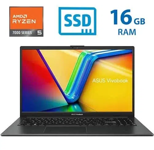 1 OU-LP2512-62049 Asus E1504F - Ryzen 5 7520U - 16 GB - Mixed Black - Imagen 1