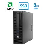 HP EliteDesk 705 G3 SFF - 8GB DDR4 - 256GB SDD