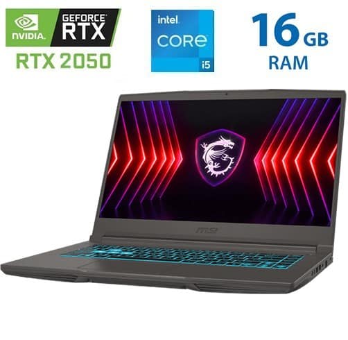 38300 MSI Thin 15 B12UCX - i5 12450H - RTX 2050-16gb-144hz - Imagen 1