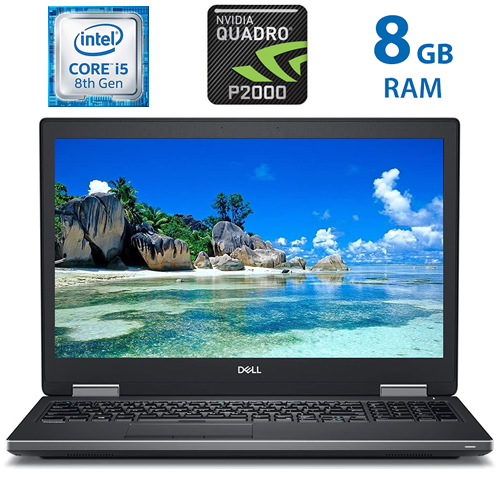 HYPERX Dell Precision 7530- i5 8400H - 8GB - NVIDIA Quadro P2000 - Imagen 1