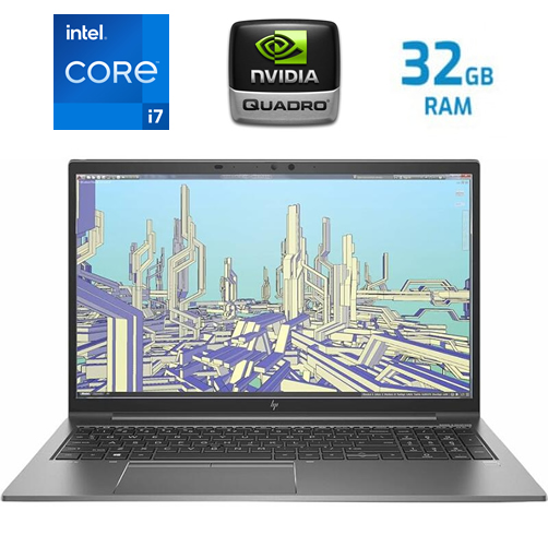 HYPERX HP Zbook Studio 15 G8 - i7 11850H - 32GB - NVIDIA T1200 - Imagen 1