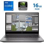 HP Zbook Fury 15 G7 - i7 10750H - 16GB - NVIDIA Quadro T1000