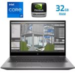 HP Zbook Fury 15 G7 - i7 10850H - 32GB - NVIDIA Quadro T2000