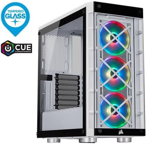 OU-CAS0569-51388 Corsair iCue 465X RGB - Blanco - Imagen 1