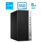 Mini Torre HP PRODESK 600 G2 i3 6100 - RAM 8GB DDR3 - SSD 160GB