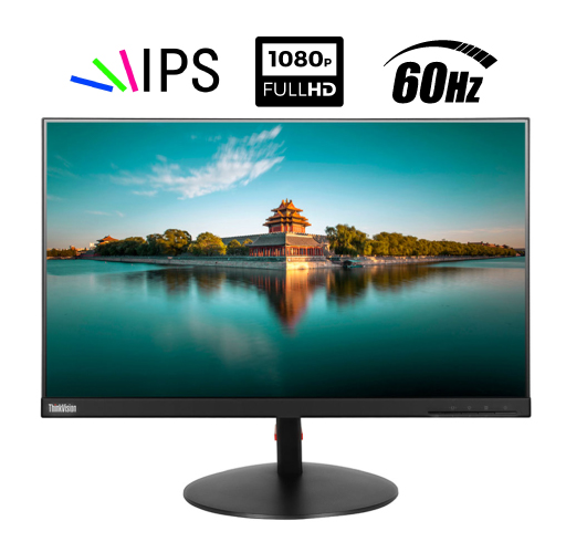 img_MTU4194 -05 Lenovo ThinkVision T24i-10 IPS 1920x1080 23.8" ROTACIÓN VGA,HDMI,DP 60 - Imagen 1