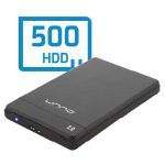 Encapsulador UNNO TEKNO 2.5 USB 3.0 - EN3213BK + HDD 500GB